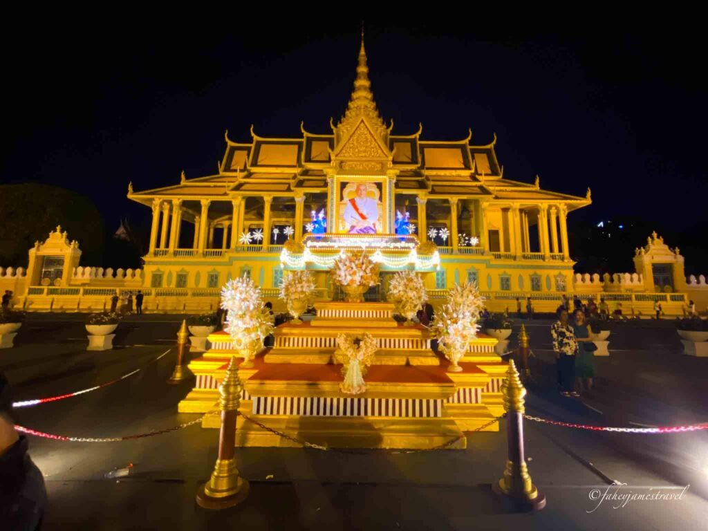 royal palace in phnomh penh is pictured and is one of the best things to do in cambodia