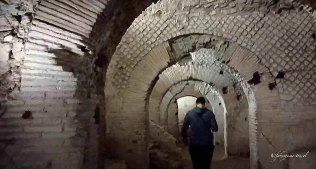 a gudei walks throuhg naples underground on the tour and needs to be part of your 2 day itinerary for naples 