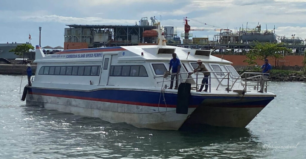 image of speed ferry cambodia 