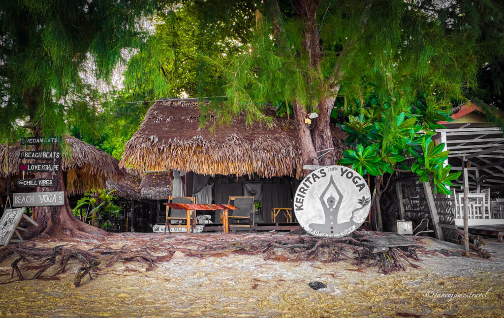 keritia's yoga is found on sunrise beach and offers great views to the sea