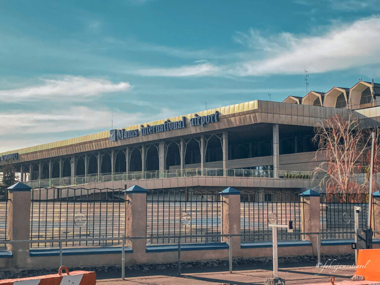 Bishkek Manas airport to the city centre
