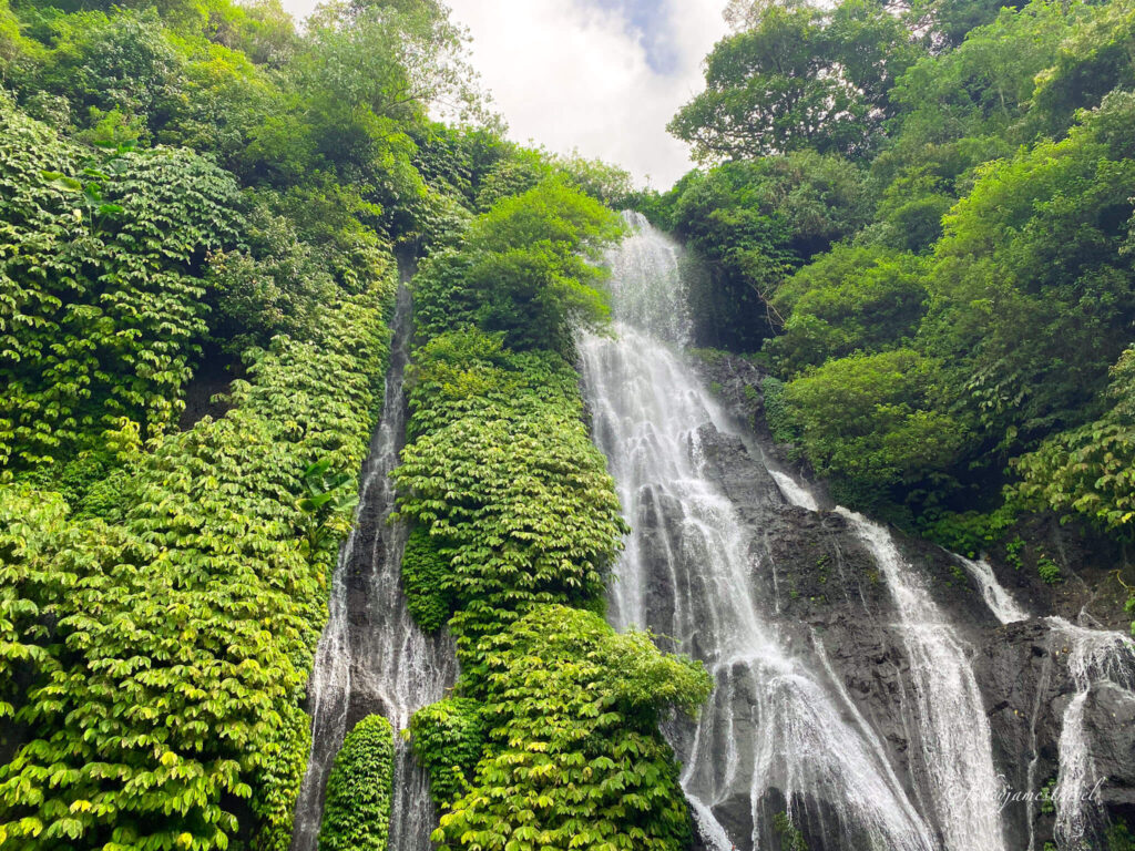 Banyumala Twin Waterfall is close to leke leek wand can be visited in the same day
