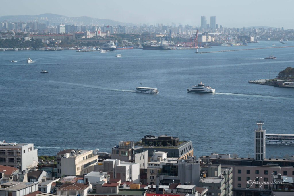 the view from galata toer shows why galata is one of the best places to stay in istanbul turkey
