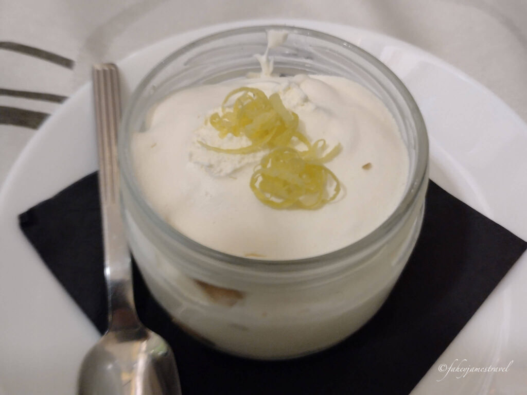 desert is pictured at La Locanda Del Gusto 