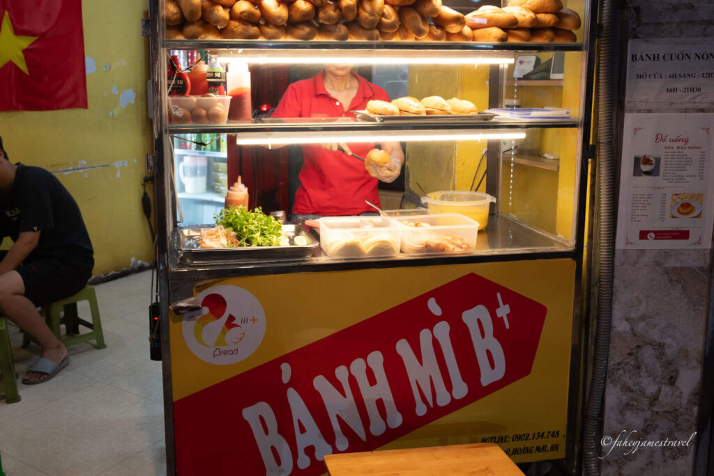banh mi is one thing to try in hanoi