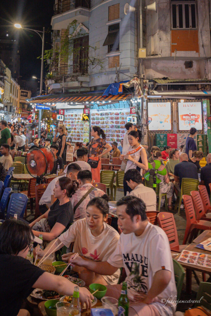 hanoi is pictured on the way to ha long bay