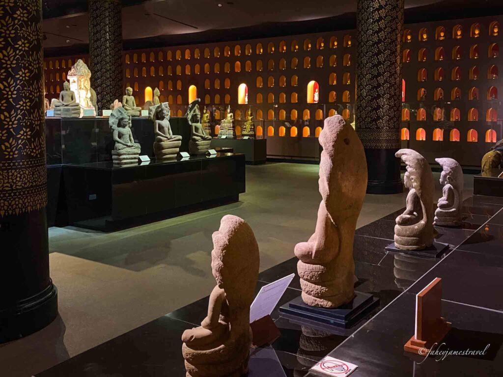 angkor museum is pictured in siem reap and should be on your 3 day itinerary