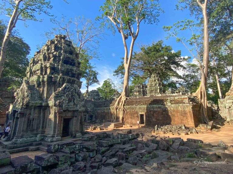 tomb raider temple is pictured ta prohm guide